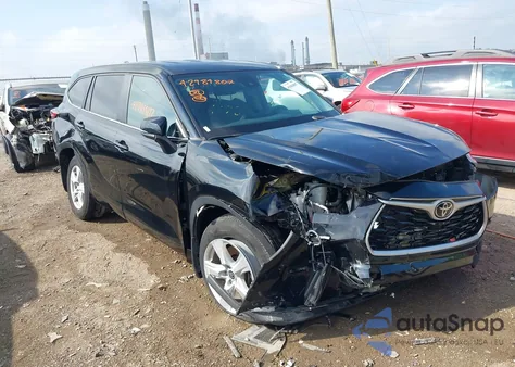 2023 Toyota Highlander Le from USA, damaged, VIN 5TDKDRBH9PS016578